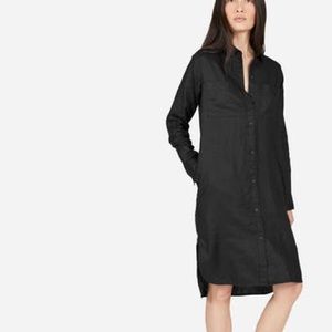 Everlane Linen Shirt Dress
